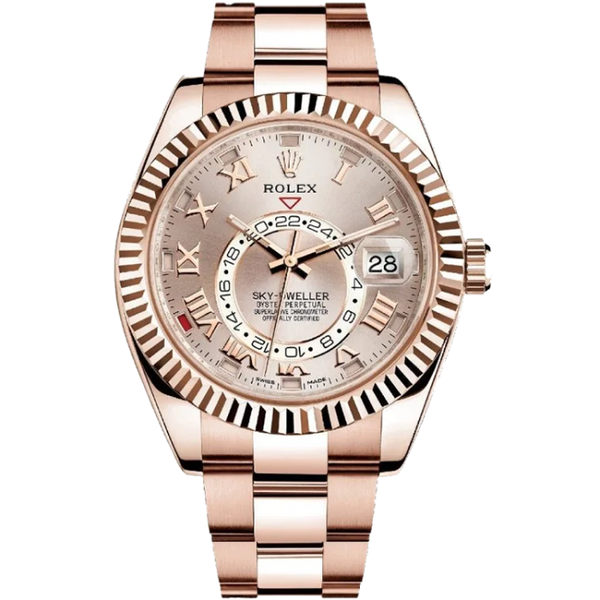 Rolex Sky-Dweller Rose Gold Rose Gold 42mm