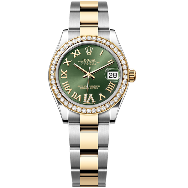 Rolex Datejust Green Two-Tone 31mm