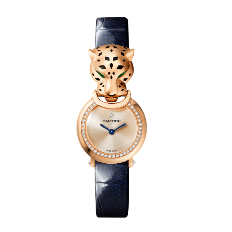 Cartier La Panthère Gold Leather 23.6mm - Image 1