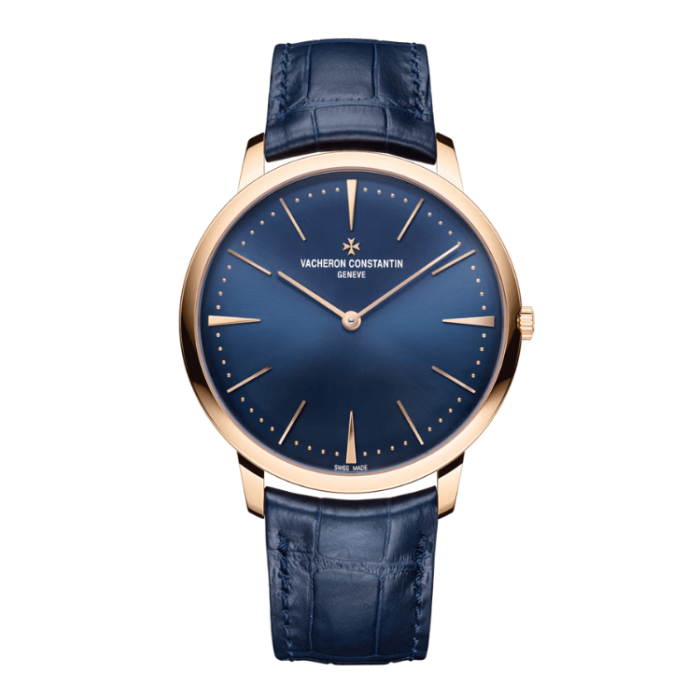 Vacheron Constantin Patrimony Blue Alligator Leather 40mm - Image 1
