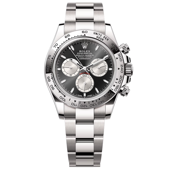 Rolex Daytona Black White Gold 40mm - Image 1