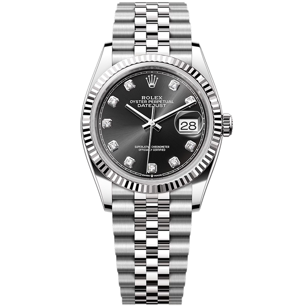 Rolex Datejust White Steel 36mm