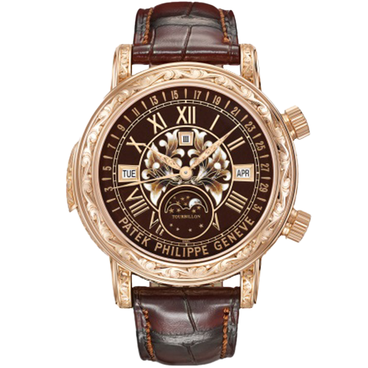 Patek Philippe Grand Complications Chocolate Leather 44mm - Image 1
