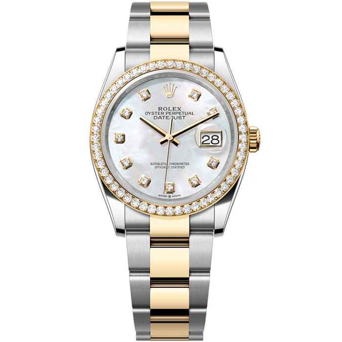 Rolex Datejust Mother of Pearl Two-Tone 36mm - Image 1