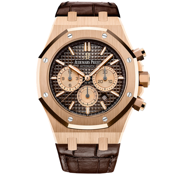 Audemars Piguet Royal Oak Chronograph Chocolate Leather 41mm