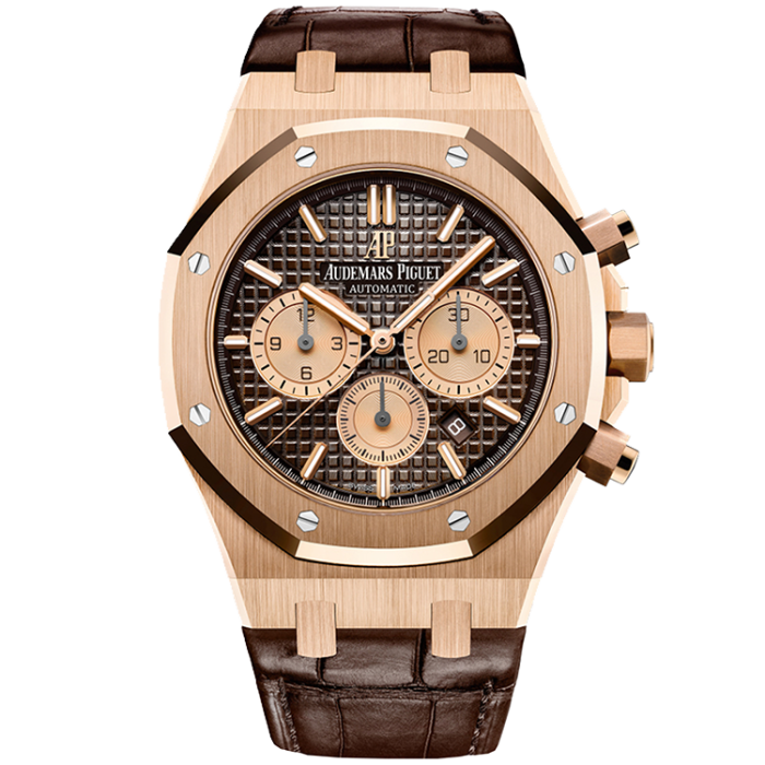Audemars Piguet Royal Oak Chronograph Chocolate Leather 41mm - Image 1