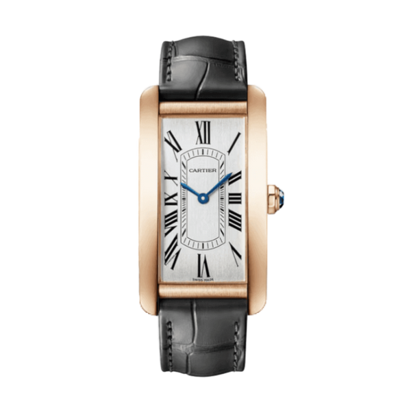 Cartier Tank Américaine Silver Leather 24.4mm