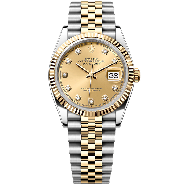 Rolex Datejust Champagne Two-Tone 36mm