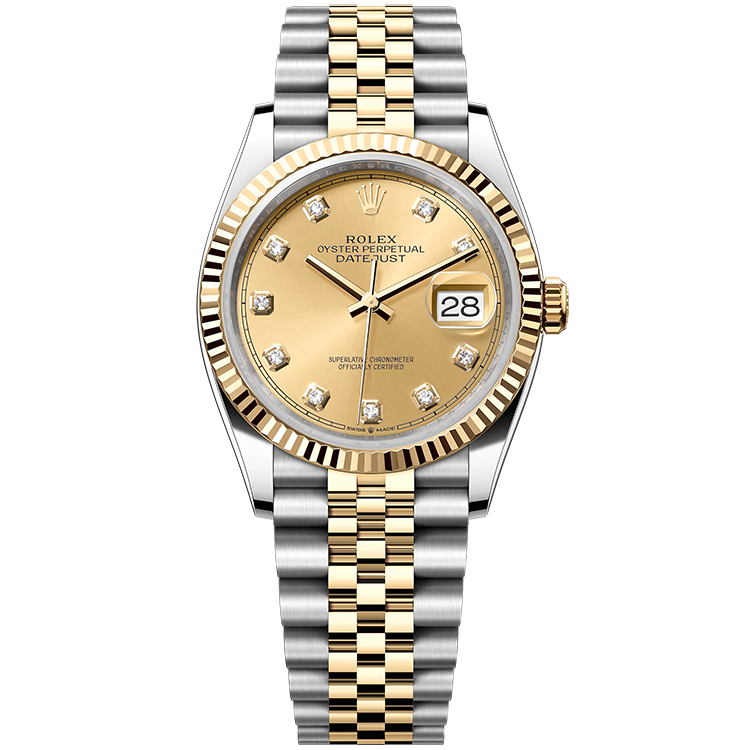 Rolex Datejust Champagne Two-Tone 36mm - Image 1