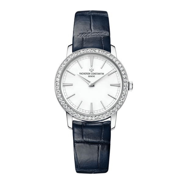 Vacheron Constantin Traditionnelle Manual-Winding White Alligator Leather 33mm