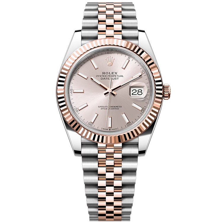Rolex Datejust Rose Gold Two-Tone 41mm - Image 1