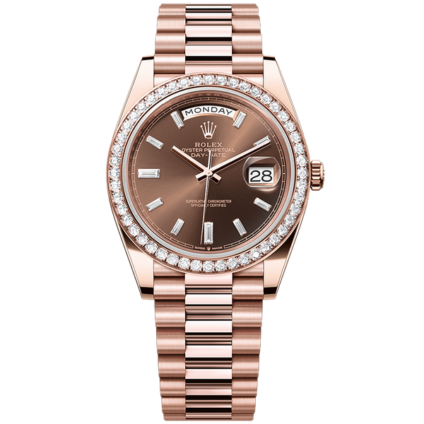 Rolex Day-Date Chocolate Rose Gold 40mm