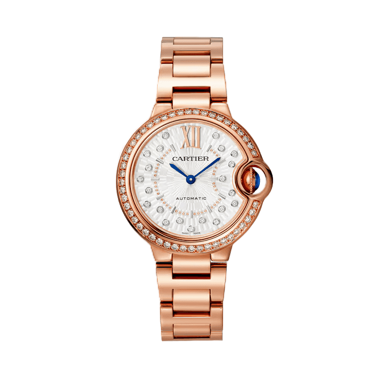 Cartier Ballon Bleu Medium White Rose Gold 36mm - Image 1