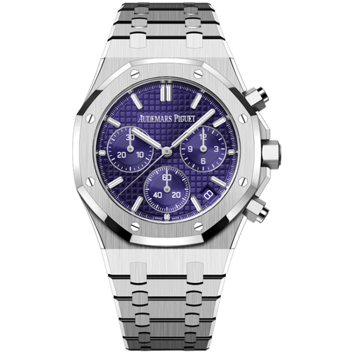 Audemars Piguet Royal Oak Chronograph Purple White Gold 41mm