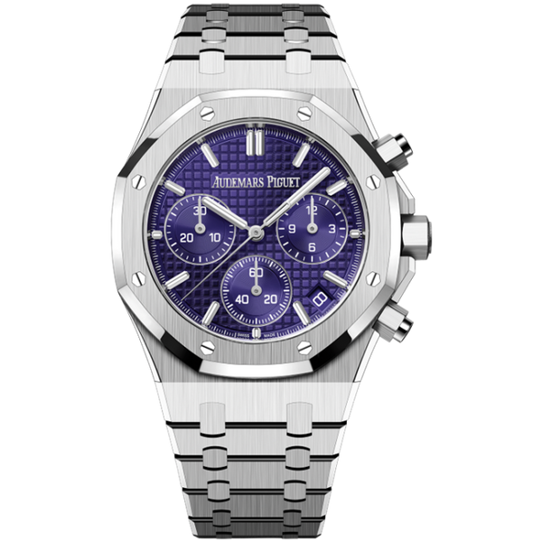 Audemars Piguet Royal Oak Chronograph Purple White Gold 41mm
