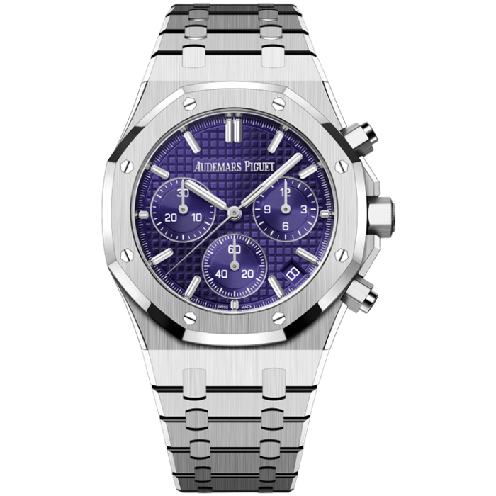 Audemars Piguet Royal Oak Chronograph Purple White Gold 41mm - Image 1