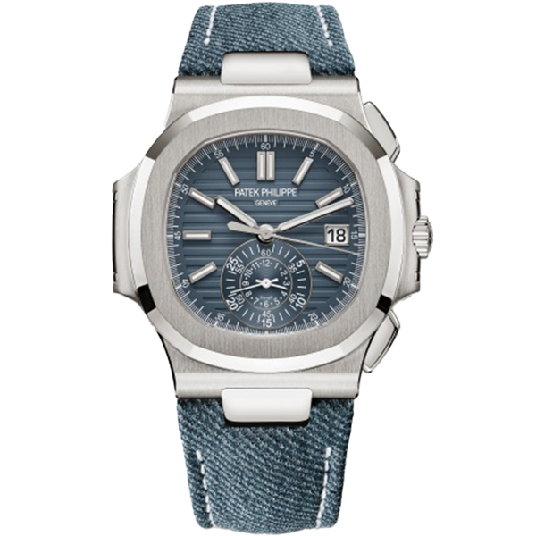 Patek Philippe Nautilus Blue White Gold 40.5mm