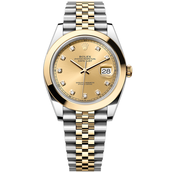 Rolex Datejust Champagne Two-Tone 41mm