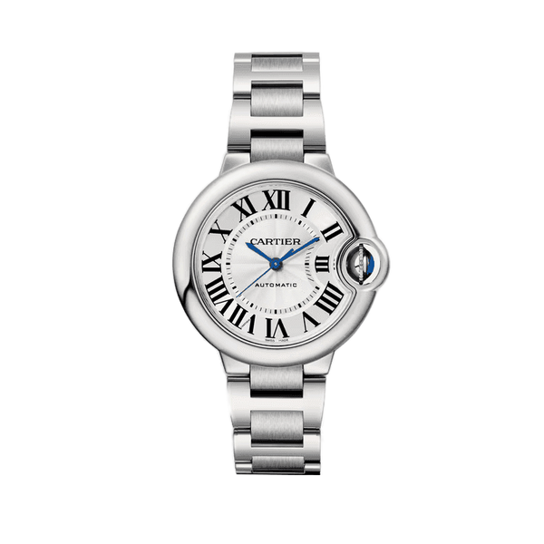 Cartier Ballon Bleu Small Silver Steel 33mm