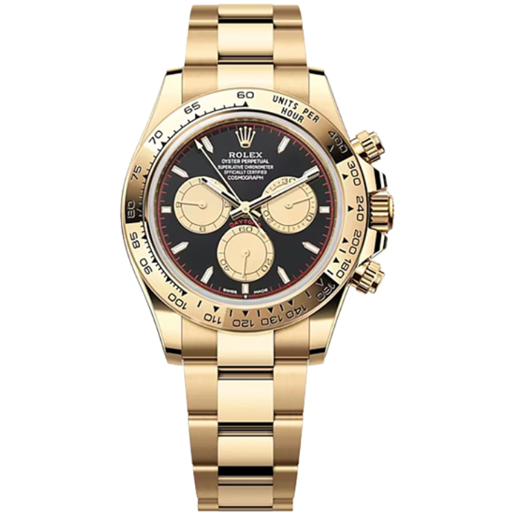 Rolex Daytona Black Yellow Gold 40mm - Image 1