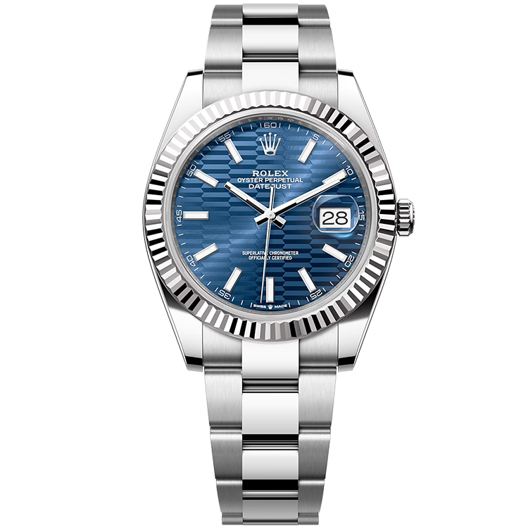 Rolex Datejust Blue Steel 41mm - Image 1