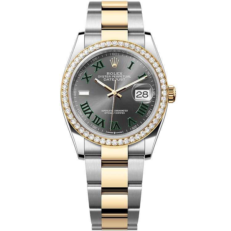 Rolex Datejust Grey Two-Tone 36mm - Image 1
