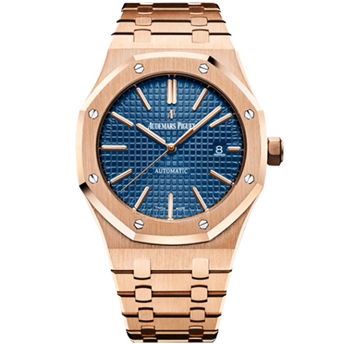 Audemars Piguet Royal Oak Blue Rose Gold 41mm - Image 1