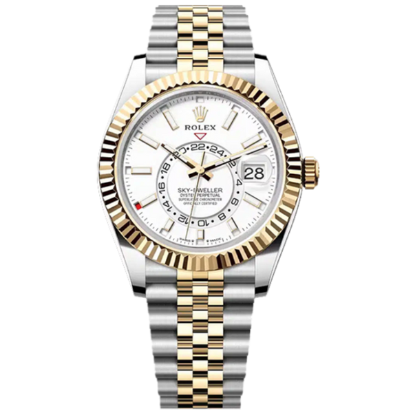 Rolex Sky-Dweller White Two-Tone 42mm
