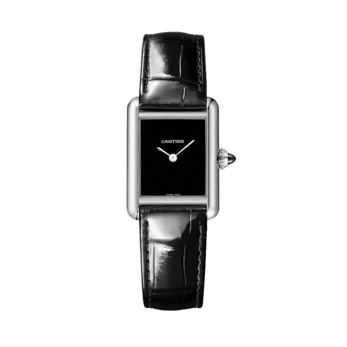 Cartier Tank Must Black Leather 22mm - Image 1