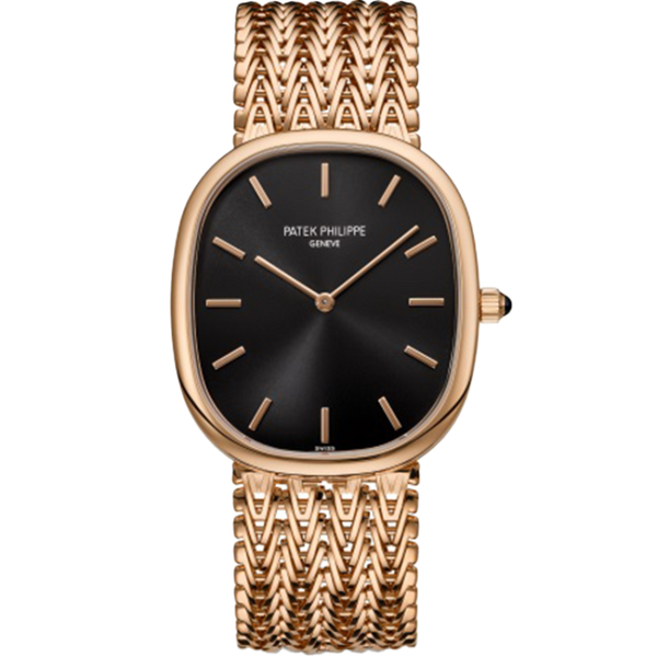 Patek Philippe Golden Ellipse Black Rose Gold 39.5mm