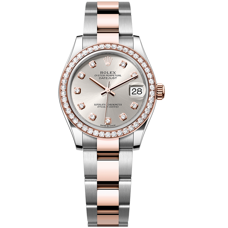 Rolex Datejust Silver Two-Tone 31mm - Image 1