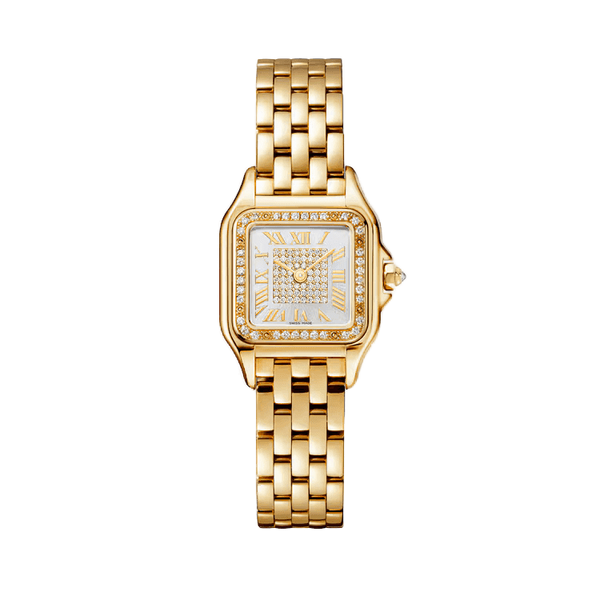 Cartier Panthère Small Silver Yellow Gold 22mm