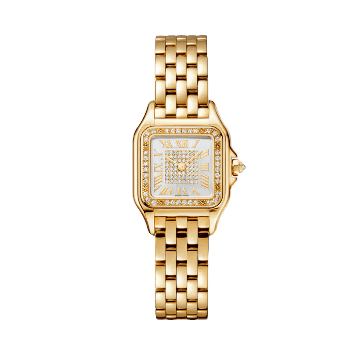 Cartier Panthère Small Silver Yellow Gold 22mm - Image 1