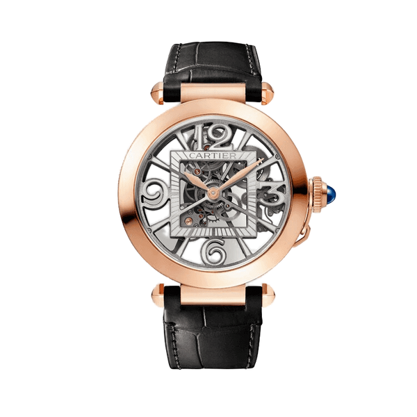 Cartier Pasha Skeleton Leather 41mm