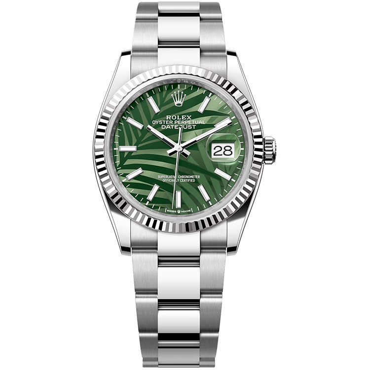Rolex Datejust Green Steel 36mm - Image 1
