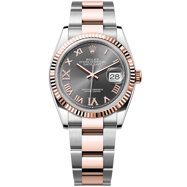 Rolex Datejust Black Two-Tone 36mm - Image 1