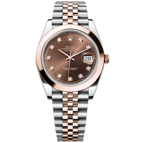 Rolex Datejust Chocolate Two-Tone 41mm