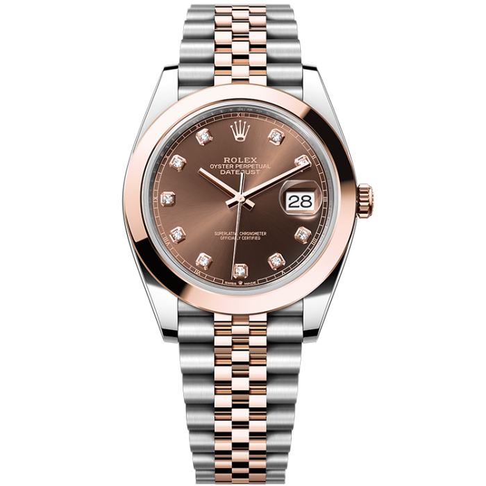 Rolex Datejust Chocolate Two-Tone 41mm - Image 1