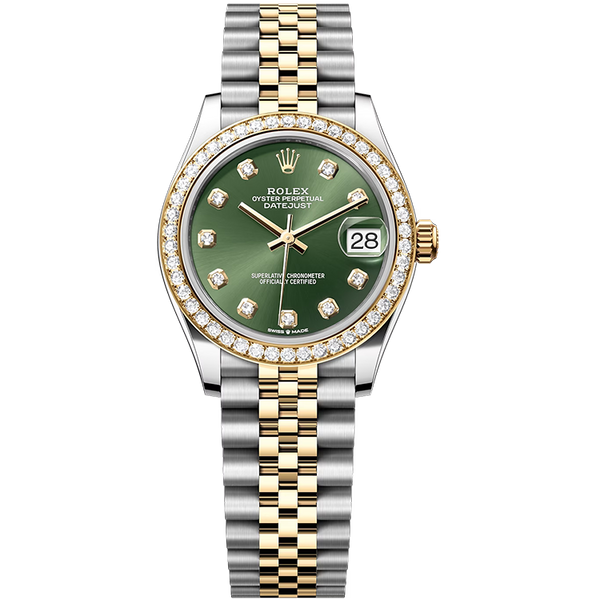 Rolex Datejust Green Two-Tone 31mm
