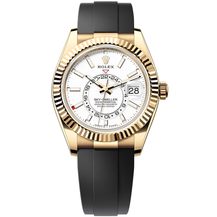 Rolex Sky-Dweller White Rubber 42mm - Image 1