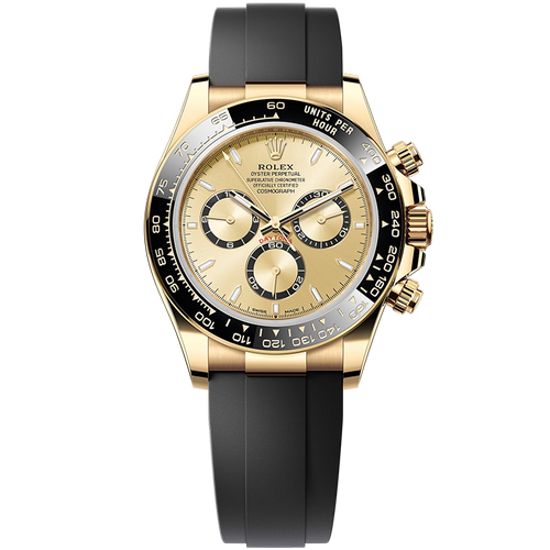 "Pikachu" Rolex Daytona Champagne Rubber 40mm