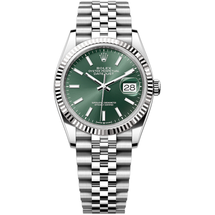 Rolex Datejust Green Steel 36mm - Image 1