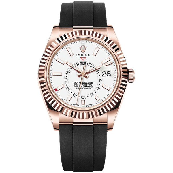 Rolex Sky-Dweller White Rubber 42mm