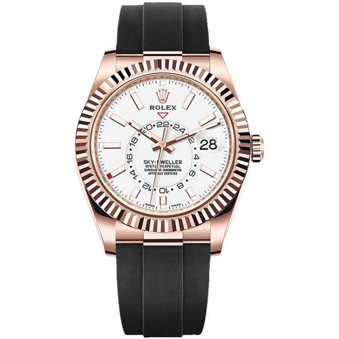 Rolex Sky-Dweller White Rubber 42mm - Image 1