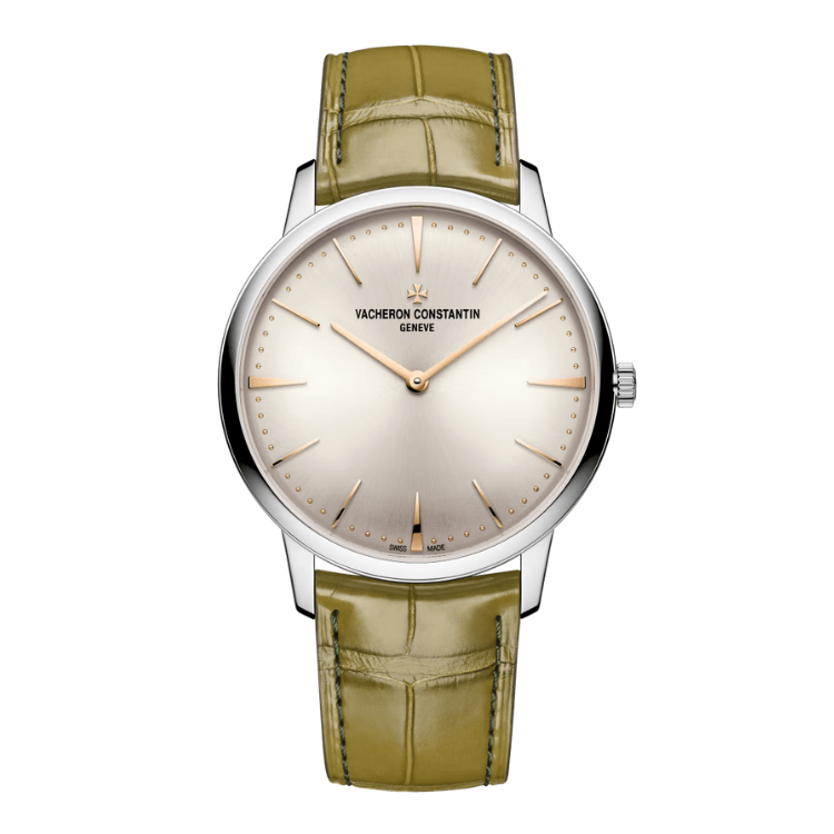 Vacheron Constantin Patrimony Silver Alligator Leather 39mm - Image 1