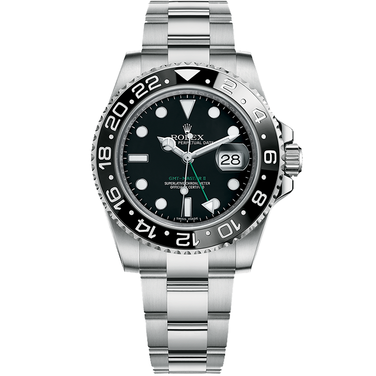 Rolex GMT-Master II Black Steel 40mm - Image 1