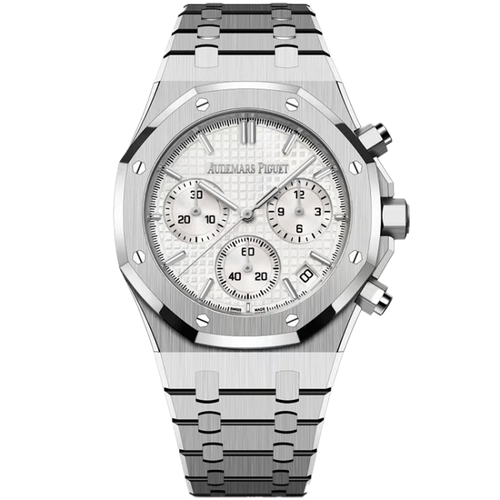 Audemars Piguet Royal Oak Chronograph White Steel 41mm