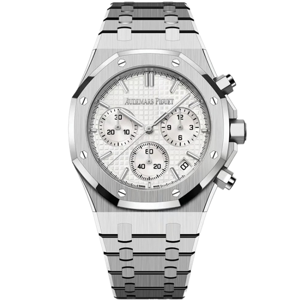 Audemars Piguet Royal Oak Chronograph White Steel 41mm