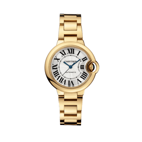 Cartier Ballon Bleu Small Silver Yellow Gold 33mm