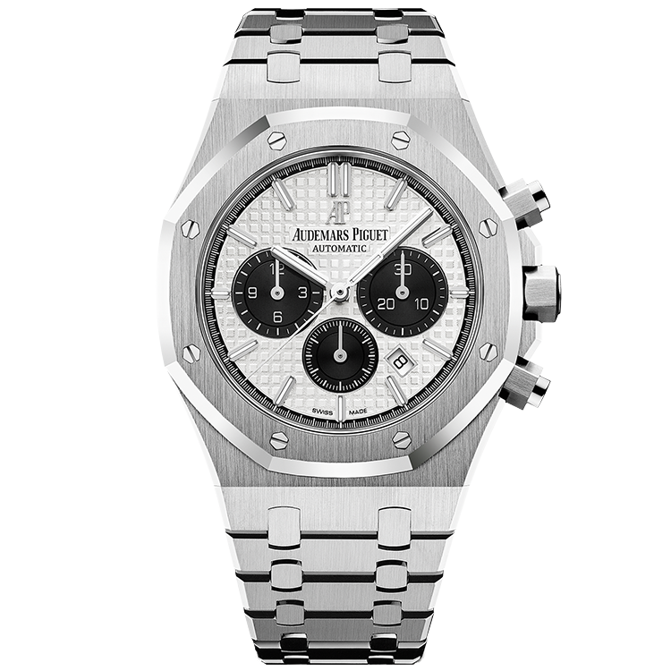 Audemars Piguet Royal Oak Chronograph White Steel 41mm - Image 1